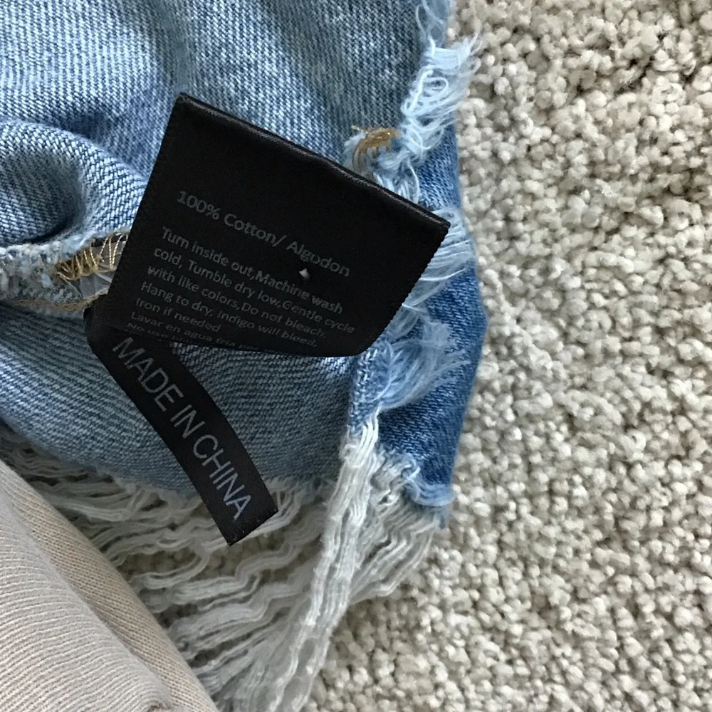 Eden Blue Ripped Denim Jacket - Picture 8 of 8